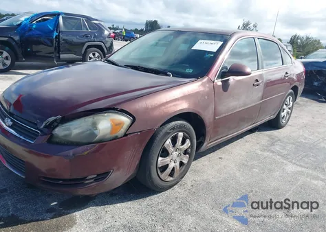 2007 Chevrolet Impala Ls из США, поврежденный, VIN 2G1WB58K179360667